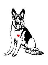 Load image into Gallery viewer, German Shepherd Lovers T-Shirt
