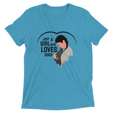 Load image into Gallery viewer, Just a Girl Who Loves Dogs T-Shirt
