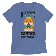 Load image into Gallery viewer, This Way to Santa Dog&#39;s Workshop T-Shirt
