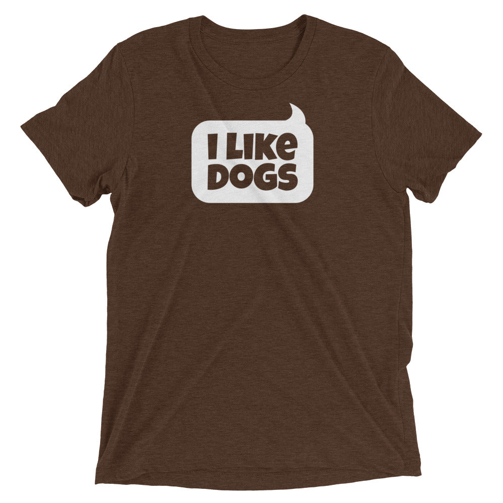 I Like Dogs Word Bubble T-Shirt