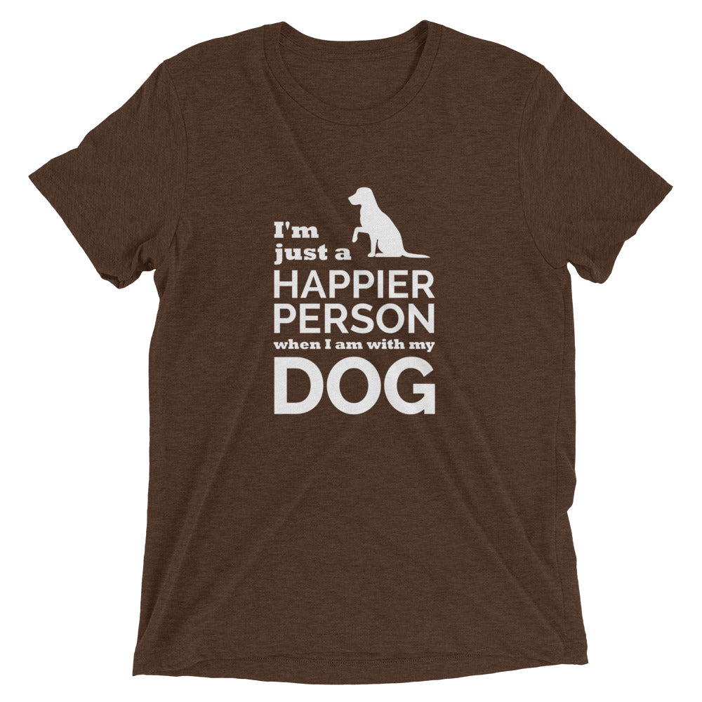 I'm Happier With My Dog T-Shirt