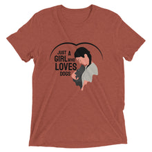 Load image into Gallery viewer, Just a Girl Who Loves Dogs T-Shirt
