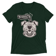 Load image into Gallery viewer, Skeleton Scratching Dog Head T-Shirt
