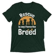 Load image into Gallery viewer, Rescue is my Favorite Breed T-Shirt
