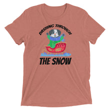 Load image into Gallery viewer, Dashing Through the Snow Dog Christmas T-Shirt
