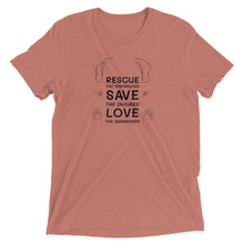 Load image into Gallery viewer, Rescue Save Love Dogs T-Shirt
