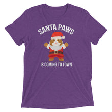 Load image into Gallery viewer, Santa Paws Is Coming to Town T-Shirt
