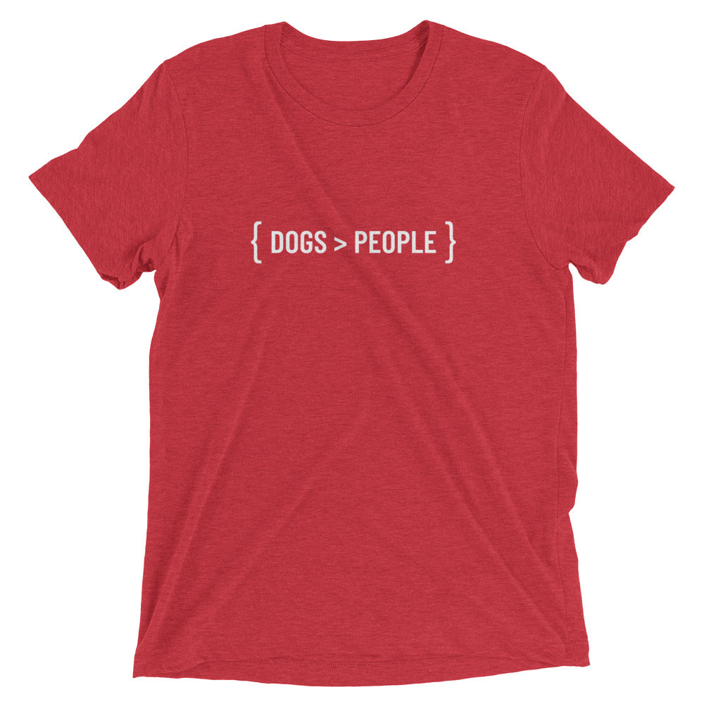 Formula: Dogs are Better than People T-Shirt