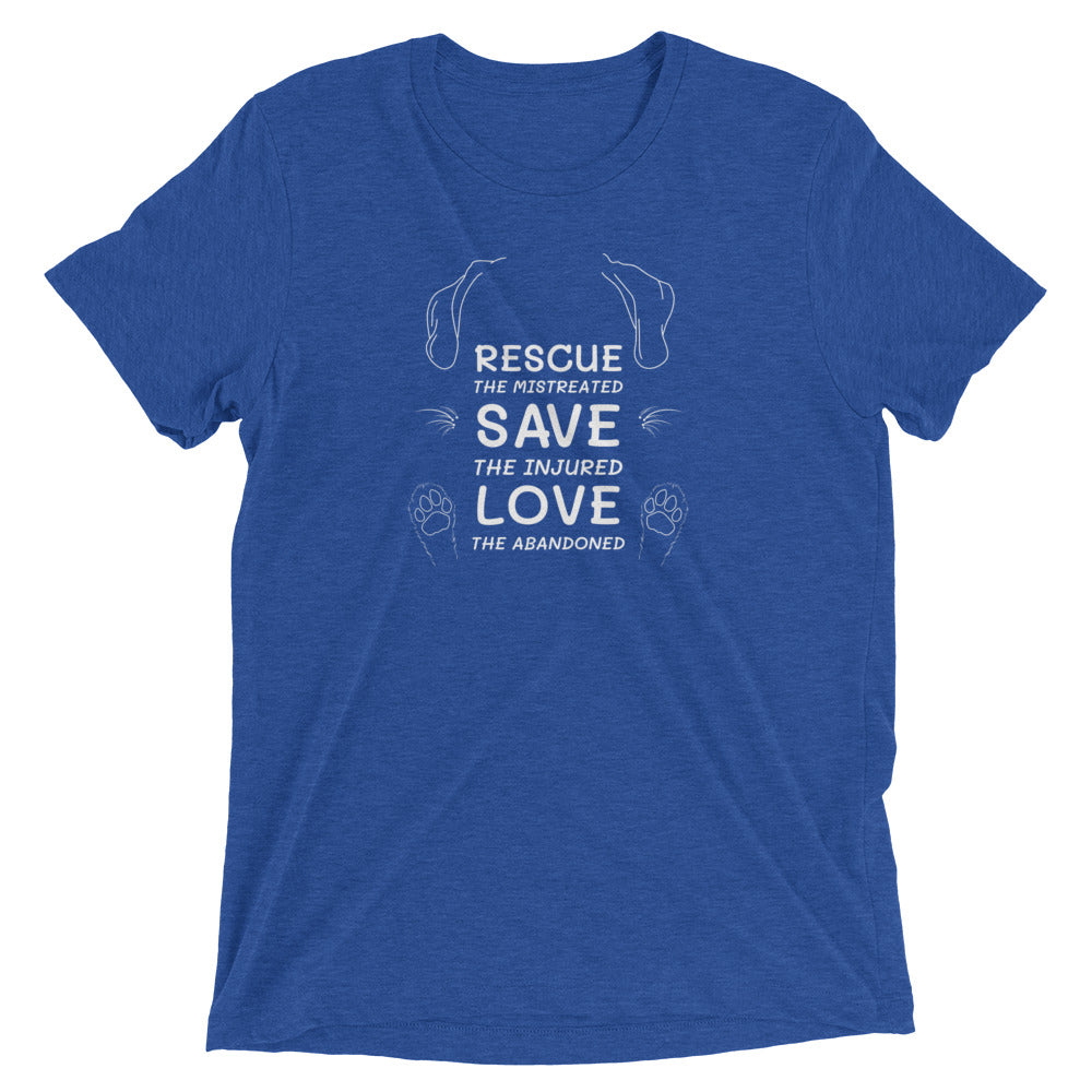 Rescue Save Love Dogs T-Shirt